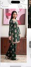 Load image into Gallery viewer, Design 3 dhanak Embroidered coord with farshi shalwar