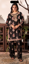 Load image into Gallery viewer, Design 3 dhanak Embroidered coord with farshi shalwar