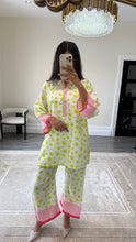 Load image into Gallery viewer, Polka lawn printed coord set with shirt and trouser Asian clothing