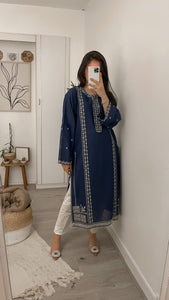 PURE EMBROIDERED JACQUARD LAWN SHIRT - Immediate Dispatch