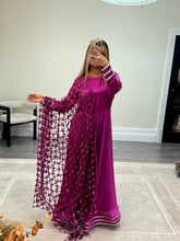 Load image into Gallery viewer, Mirror work duppata suits Asian party wear