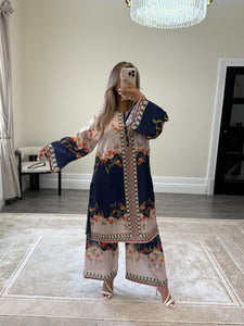 Summer printed lawn 2 piece set
