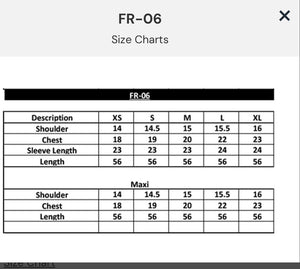 FR-06. (2-4 weeks delivery)