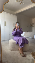 Load image into Gallery viewer, Lilac chikankari 2 piece coord with shirt and trouser.