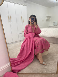 Original Agha Noor suit Pink