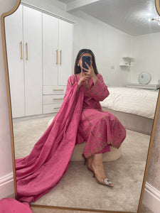 Original Agha Noor suit Pink