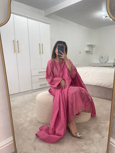 Original Agha Noor suit Pink