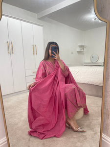 Original Agha Noor suit Pink