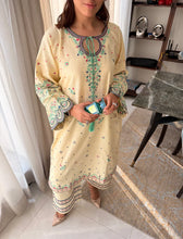 Load image into Gallery viewer, Eclaté - Cream Embroidered Suit (3-5 Weeks Delivery)