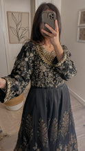 Load image into Gallery viewer, Maria B sateen frock (Immediate Disptch)