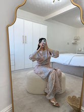 Load image into Gallery viewer, Silk coord sets with floral pattern (immediate dispatch)