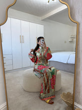 Load image into Gallery viewer, Silk coord sets with floral pattern (immediate dispatch)
