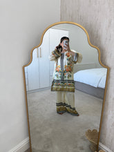 Load image into Gallery viewer, Silk coord sets with floral pattern (immediate dispatch)
