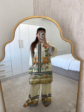 Load image into Gallery viewer, Silk coord sets with floral pattern (immediate dispatch)