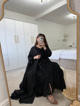 Load image into Gallery viewer, Plachi angrakha frock with duppata and trouser