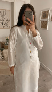 Hand painted duppata suit (immediate dispatch)