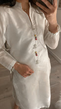 Load image into Gallery viewer, Hand painted duppata suit (immediate dispatch)