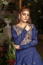 Load image into Gallery viewer, NF-5218 Blue Lahanga choli(2-5 weeks delivery)