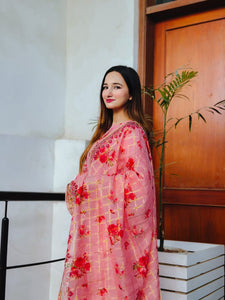 Swiss Lawn Printed Suit 02 (Immediate dispatch) FAULTY