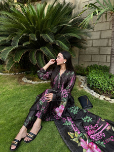 NISA-  Silk 3pc Suit ( Samwah Pret ) 2-4 weeks delivery
