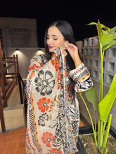 Load image into Gallery viewer, Coral Mist-  Silk 3pc Suit ( Samwah Pret ) 2-4 weeks delivery