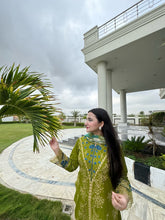 Load image into Gallery viewer, Fully Embroidered &amp; Cut Work Cotton Lawn 3pc Suit ( Samwah Pret ) 2-4 weeks delivery