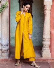 Load image into Gallery viewer, Mustard Katan Silk 2 Piece (2-5 weeks delivery)