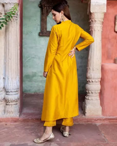 Mustard Katan Silk 2 Piece (2-5 weeks delivery)