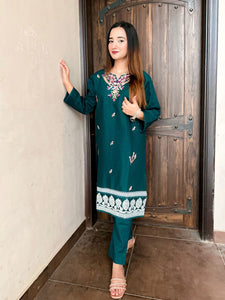 EMBROIDERED 2PC - 01 (2-3 weeks delivery)