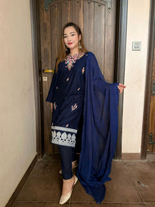 EMBROIDERED 2PC - 03 (2-3 weeks delivery)